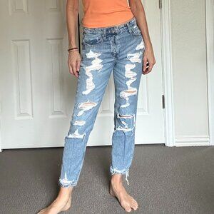 Distressed Jeans